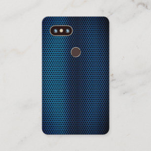 フェイクな金属鋼鉄電話カバー及びInstagramのスタイル 名刺