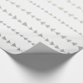 フェイクな銀ぱくの矢パターン ラッピングペーパー (角)