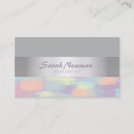 フェイクな銀製のエレガントでモダンで多彩なキャンデー 名刺