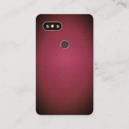 フェイクな電話カバー及びInstagramのスタイル 名刺