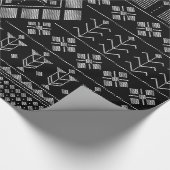 フェイクなAssuitのダイヤモンドの中心のベリーダンス ラッピングペーパー (角)