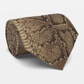 フェイクなSnakeskin ネクタイ (ロール)