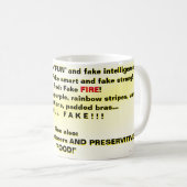フェイクはフェイク実在! コーヒーマグカップ (正面右)