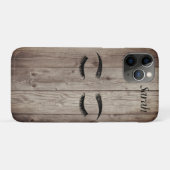 フェイクまぶし木のテクスチャCase-Mate iPhoneケース Case-Mate iPhoneケース (裏面(横))