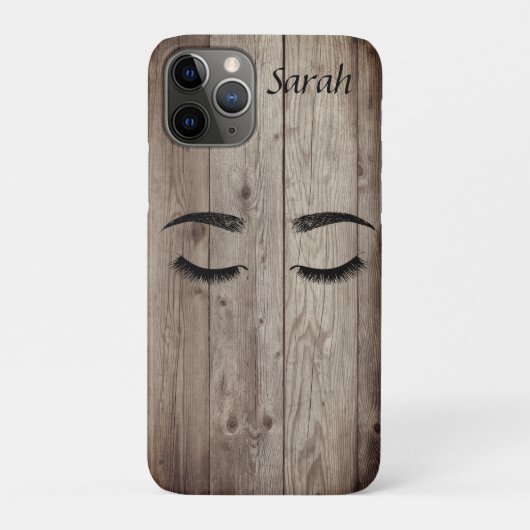 フェイクまぶし木のテクスチャCase-Mate iPhoneケース Case-Mate iPhoneケース (裏)