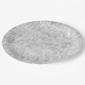 フェイクアンティークホワイトレース印刷紙プレート ペーパープレート (アングル)