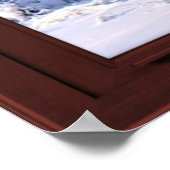 フェイクウィンドウイリュージョン – 新雪シーン ポスター (角)