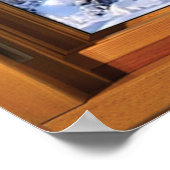 フェイクウィンドウイリュージョン – Fresh Snow View ポスター (角)