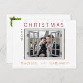 フェイクウィンドウフォトフレーム ポストカード (正面/裏面)