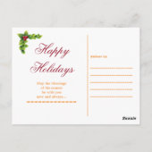 フェイクウィンドウフォトフレーム ポストカード (裏面)