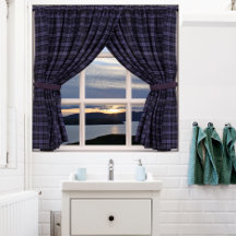 フェイクウィンドウ：スコットランドの夕べライト