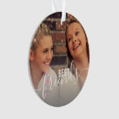 フェイクエレガントバラカスタム金ゴールドの写真 オーナメント (正面)