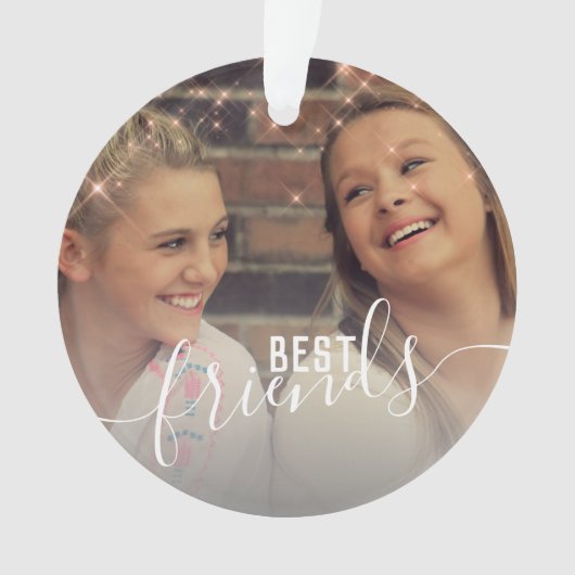 フェイクエレガントバラカスタム金ゴールドの写真 オーナメント (正面)