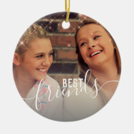 フェイクエレガントバラカスタム金ゴールドの写真 セラミックオーナメント