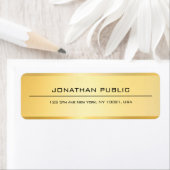 フェイクエレガントモダンプロフェッショナルシンプル ラベル (インサイチュ)