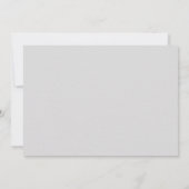 フェイクエンボスバラアイボリークラシック結婚の応答 (裏面)