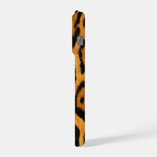 フェイクオセロットスキン iPhoneケース (左側面)