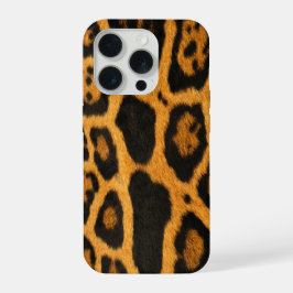 フェイクオセロットスキン iPhone 15 PROケース
