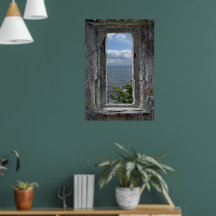 フェイクキャッスルの窓からの海面効果