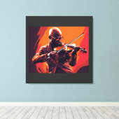 フェイクキャンバスプリントプリント キャンバスプリント (インサイチュ (ウッドフロア))