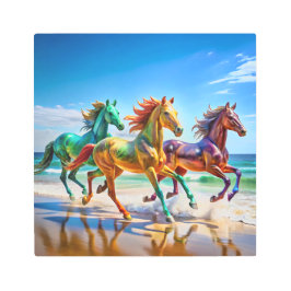 フェイクキャンバスプリントプリント メタルプリント