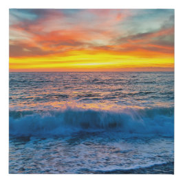 フェイクキャンバスプリントプリント-海波 フェイクキャンバスプリント