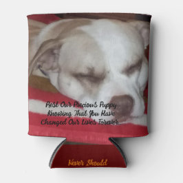 フェイクキャンバスプリントプリント 缶クーラー