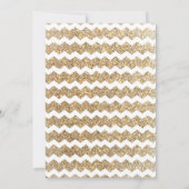 フェイクグリッターエスケープルームパーティの招待状 招待状 (裏面)