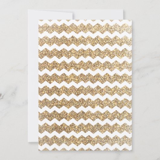 フェイクグリッターエスケープルームパーティの招待状 招待状 (裏面)