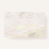 ・フェイクグリッターデザイン バッジ (裏面)