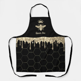 フェイクグリッタードリップ エプロン