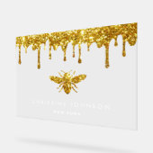 フェイクグリッタービー アクリルサイン (傾斜)