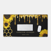 フェイクグリッタービー デスクマット (キーボード&マウス)