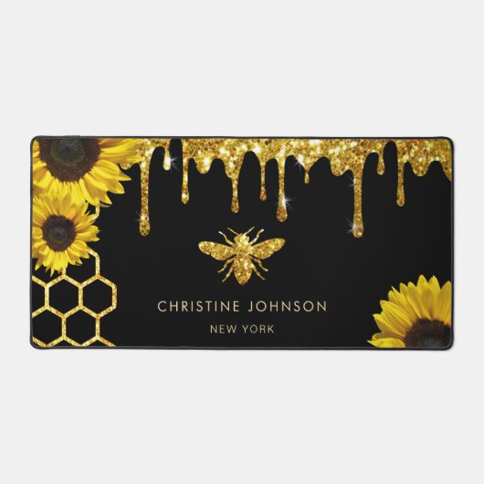 フェイクグリッタービー デスクマット (正面)