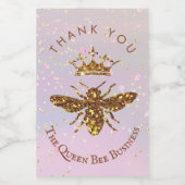 フェイクグリッタービー ワインラベル (シングルラベル)