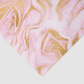 フェイクグリッターピンクの流体大理石のテクスチャ 薄葉紙 (詳細)