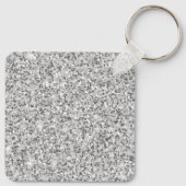 フェイクグリッターピンクディスコ女性のカーボーイバチェロレッテ キーホルダー (裏面)