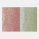 フェイクグリッターラッきらきら光るピング紙シート ラッピングペーパーシート (正面3)