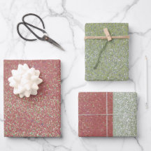 フェイクグリッターラッきらきら光るピング紙シート