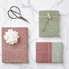 フェイクグリッターラッきらきら光るピング紙シート ラッピングペーパーシート