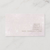 フェイクグリッター名刺 名刺 (裏面)