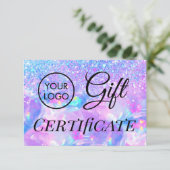 フェイクグリッター手帳 (スタンド正面)