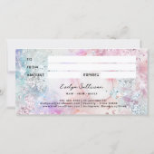 フェイクグリッター水彩商品券 (裏面)