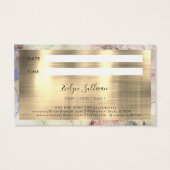 フェイクグリッター水彩金箔 (裏面)