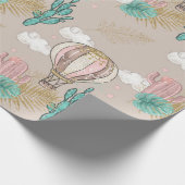 フェイクグリッター熱帯砂漠 ラッピングペーパー (角)