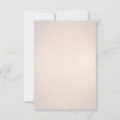 フェイクグリッター背景First Communion 招待状 (裏面)