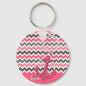 フェイクグリッター航海のいかり無限大 キーホルダー (正面)