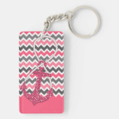 フェイクグリッター航海のいかり無限記号 キーホルダー (裏面)