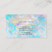 フェイクグリッター詳細オパール石名刺 名刺 (裏面)