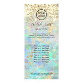 フェイクグリッターopalラックカード ラックカード (正面)